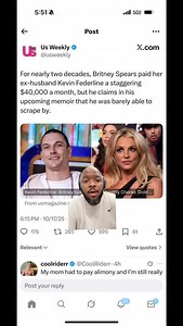 For almost two decades Kevin Federline got $40k a month and was just barely able to SCRAPE by. | KevOnStage