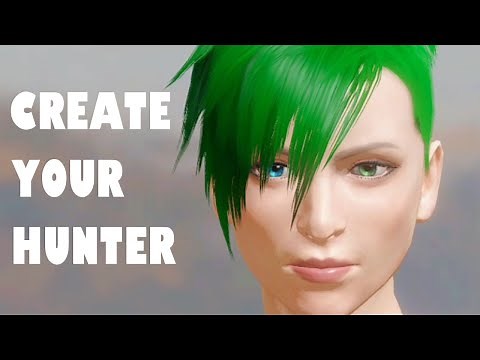 HUNTER CHARACTER CREATION CUSTOMIZATION - Monster Hunter Rise