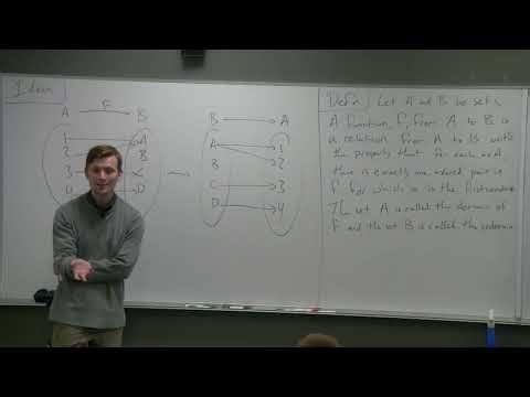 Proof, Set Theory, and Logic - Functions (Part 1)
