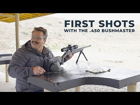 First Shots with the .450 Bushmaster