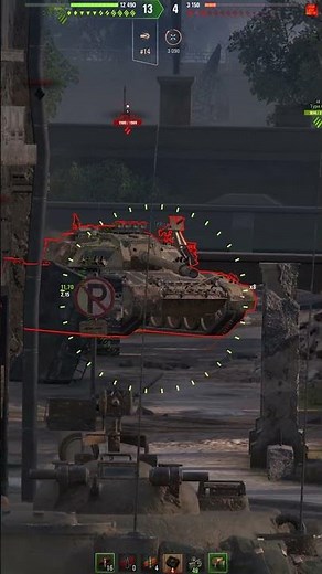 Object 252U Defender | 6815 DMG, 3 Kills, 1997 EXP, 1590 Block | Ultra HD 4K World of Tank #Shorts 2