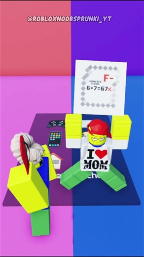 Home or School...Don’t choose wrong 😨 #shorts #robloxanimation