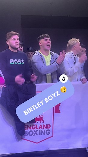 BIRTLEY BOYZ 🥊 Mark Dickinson and Ben Rees cheer on one of their own in Brandon Morrison 👦👊 #boxing #englandboxing #amateurboxing #EBNAC23 #foryoupage #fyp #foryou #viral