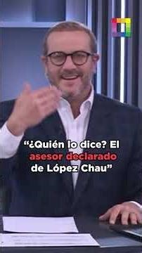 Augusto Thorndike: “Carlos León Moya admits he is Alfonso López Chau’s advisor” #AgainstTheCurrent