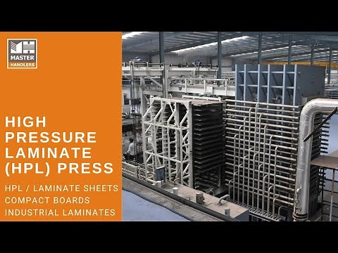 High Press Laminate (HPL) Press to produce HPL Sheets, Compact Boards & Industrial Laminates
