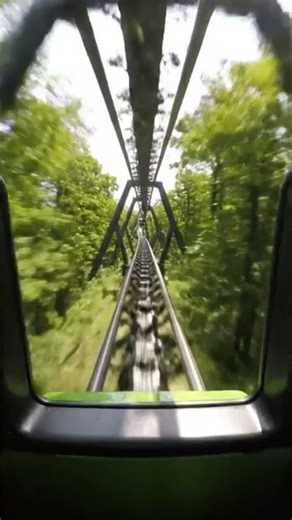 Extreme Mountain Coaster: Cliff Plunge Over a Waterfall!