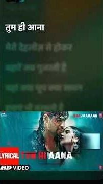 Tum Hi Aana -Marjavaan #tumhiaana #marjaavaan #siddharthmalhotra #lyrics #music