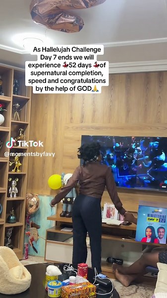 Hallelujah Challenge Day 7 Completion Celebration