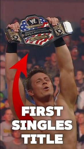 When The Miz WON the US Title #wwe #wrestling #shorts