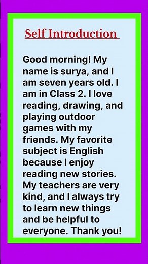 How to introduce yourself in english||self introduction /अपना परिचय ||daily use english sentence
