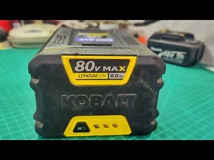 KOBALT 80V BATTERY TEAR DOWN