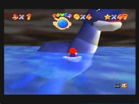 Super Mario 64 - Walkthrough - The Green Switch