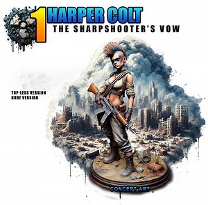 Female Sci-fi Warrior Soldier, PC Unpainted Miniature | NSFW Topless & Nude Versions | 5 Sizes /scales - Etsy