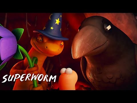 Superworm Arrives in the Wizard Lizard's Lair ‪@GruffaloWorld‬: Superworm