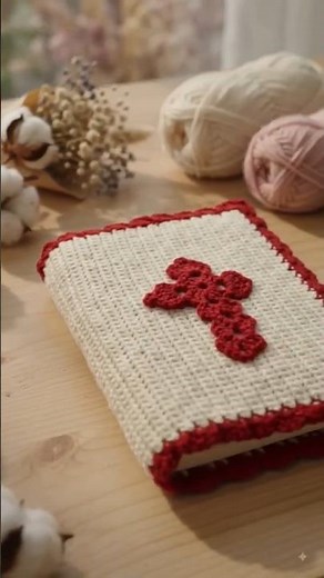 Handmade Crochet Bible Cover ✝️ | From Yarn to Beautiful Faith-Inspired Creation | Crochet Tutorial