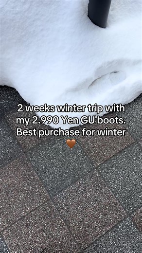 Affordable Winter Boots in Japan for 2,990 Yen