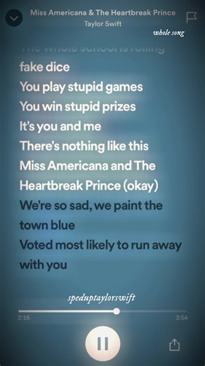 Miss Americana and the Heartbreak Prince - Taylor Swift