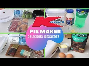 KMART PIE MAKER HACKS | PIE MAKER RECIPES | PIE MAKER DESSERTS AT HOME | EASY DESSERT IDEAS