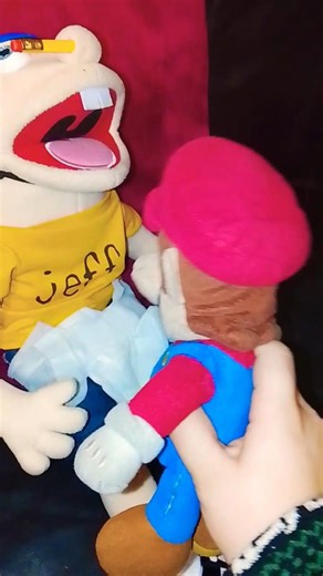 jeffy outsmarted Mario