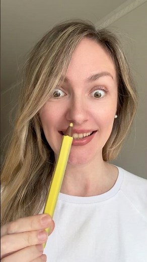 She eats pencils again 🙈