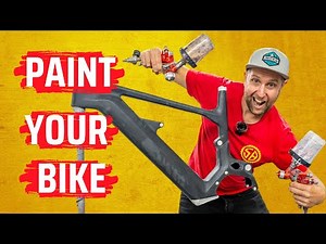 How To Paint Your Mountain Bike - Custom Paint Job on Canyon Strive:ON Dream Build EMTB Series