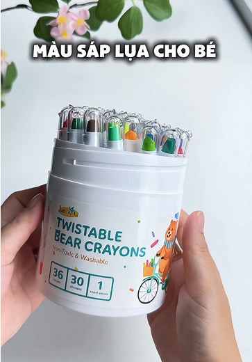 Bộ Sáp Màu Lụa Tuyệt Vời Cho Trẻ Em