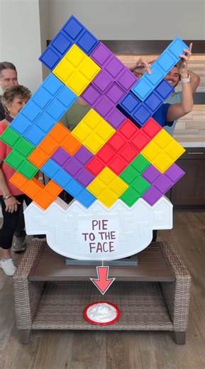 Giant Tetris Game That Brings Real Life Fun