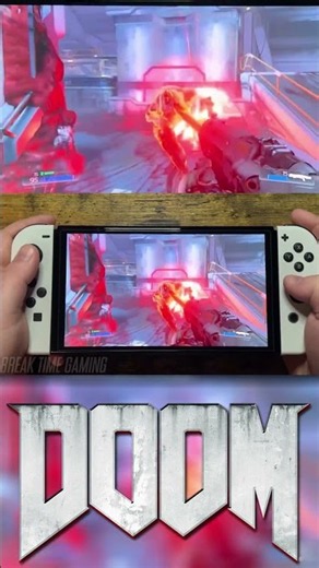 Doom 2016 Nintendo Switch OLED Gameplay