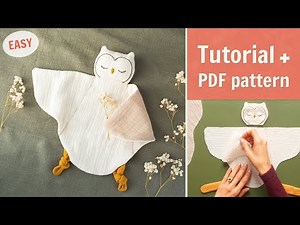 Sew a Baby Lovey (Owl) | Easy Tutorial