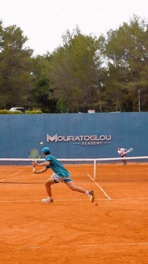 126K views · 625 reactions | Magnificent half-volley drop shot  #tennis #tenniscoach #tennisacademy | Mouratoglou Tennis Academy | Facebook