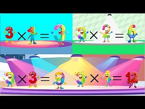 This 3 Times Table Song Makes Multiplication EASY 😲🎶| Multiply by 3 🎉 Fun Times Table Song for kids