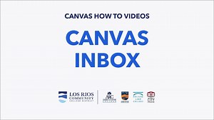 Even if you have in-person classes, many professors will use Canvas to communicate with you about your class . Learn more about using the Inbox feature in Canvas by watching this quick video ▶️ Canvas is the online learning platform you will use for your classes this fall  | American River College | Facebook