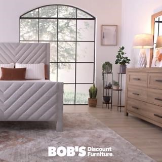 13K views · 21 reactions | Beautiful, budget-friendly bedrooms in every style? Oh my Bob!  #BobsDiscountFurniture https://mybobs.shop/3Eb7Zao | Bob's Discount Furniture | Facebook