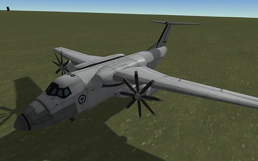 KSP新DLC螺旋桨飞机使用演示