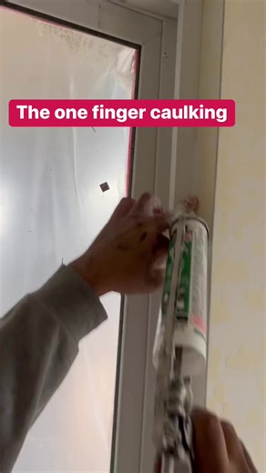 32K views · 414 reactions | Did you know it’s possible to do finishing work caulking with one finger and pass? #caulk #caulking #construction #remodel #contractor #finishwork #carpentry #carpenter #molding #trim #paint #painting #remodeling #contractors #handyman #diy #howto #tip #tips | Eduardo Lopez | Facebook