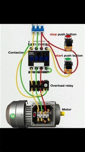 three fez motor wiring#shortvideo