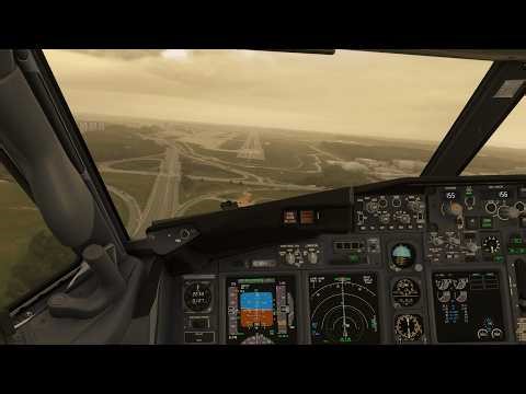 Stormy Arrival into Baltimore, USA