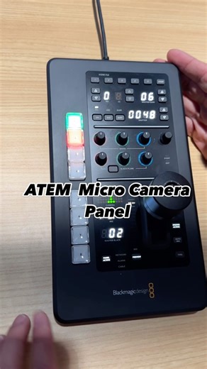 Proservice Arg on Instagram: "Blackmagic Atem Micro Camera Panel"