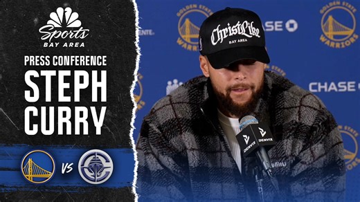 Steph Curry loves to see 'fired up' Steve Kerr after ejection in Warriors' loss. Read more: shorturl.at/v9JMY | NBC Sports Bay Area / California