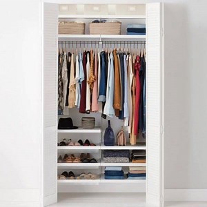 Limited space doesn't have to be limiting. Save 30% on Elfa Custom Closets & Shelving for a limited time! | The Container Store