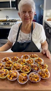 219K views · 2.7K reactions | Mama’s struffoli are tiny golden honey balls of pure joy — crispy on the outside, soft inside, and rolled with toasted nuts that make every bite unforgettable. ✨ These little clusters are the sweetest sign that the holidays have arrived in Mama’s kitchen. ❤️ | That lady Anna | Facebook