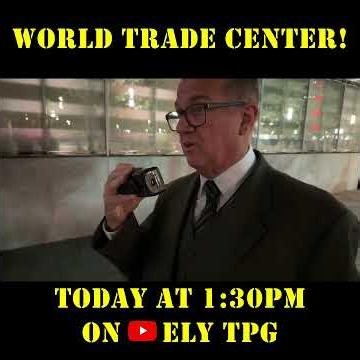 Getting kicked out of the World trade center!