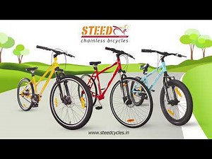 Chain vs Chainless Cycles - Steed Chainless Bicycles with Belt & Shaft Drive