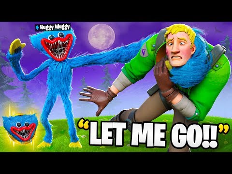I Pretended To Be BOSS Huggy Wuggy In Fortnite