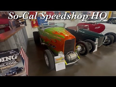 A quick tour of So-Cal Speedshop HQ in San Dimas