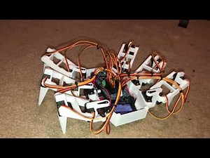 Arduino Mega Hexapod Spider Robot (3dof) Inverse Kinematics - Translation