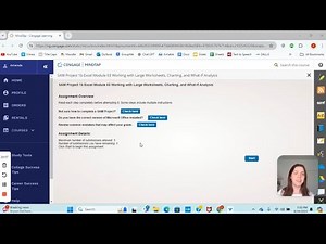 SAM Project 1b Excel Module 03 Working with Large Worksheets, Charting, and What-If Analysis