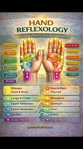 Your Hands Can Heal You 🤯 | Hand Reflexology Points Explained