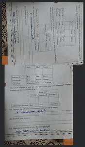 Indicators can be used to test for acids, alkalis and neutral s... | Filo