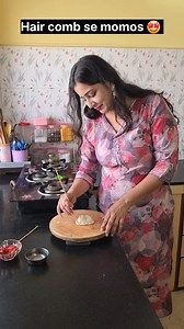 359K views · 1.2K reactions | Hair comb se shell momos ka design." 勞朗 #relatable #trending #shorts #trending #viralreels #fb #reels #tricks #viral #short #shortsvideos #shortsfeed #shortsreels | Keshav Shashi Vlogs | Facebook